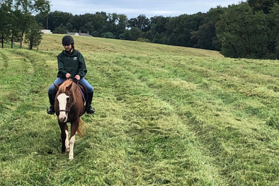 Eliza McGraw is the author of Here Comes Exterminator! about the 1918 Kentucky Derby winner; riding her paint Sugar.