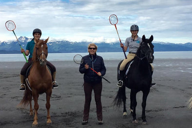 Sally Batton, Equestrian coach at Dartmouth in Alaska.