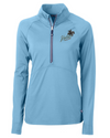 HDS Cutter & Buck Adapt Eco Knit Stretch Recycled Womens Half Zip Pullover