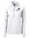 HDS Cutter & Buck Adapt Eco Knit Stretch Recycled Womens Half Zip Pullover