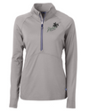 HDS Cutter & Buck Adapt Eco Knit Stretch Recycled Womens Half Zip Pullover
