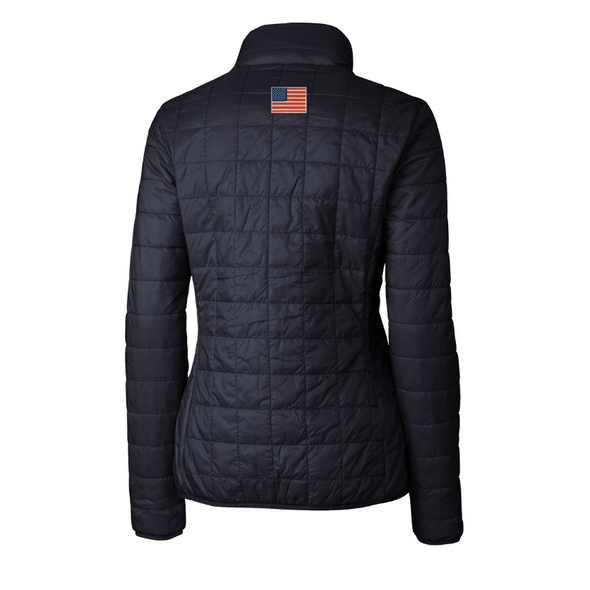 JA Rainier PrimaLoft® Womens Eco Insulated Full Zip Puffer Jacket