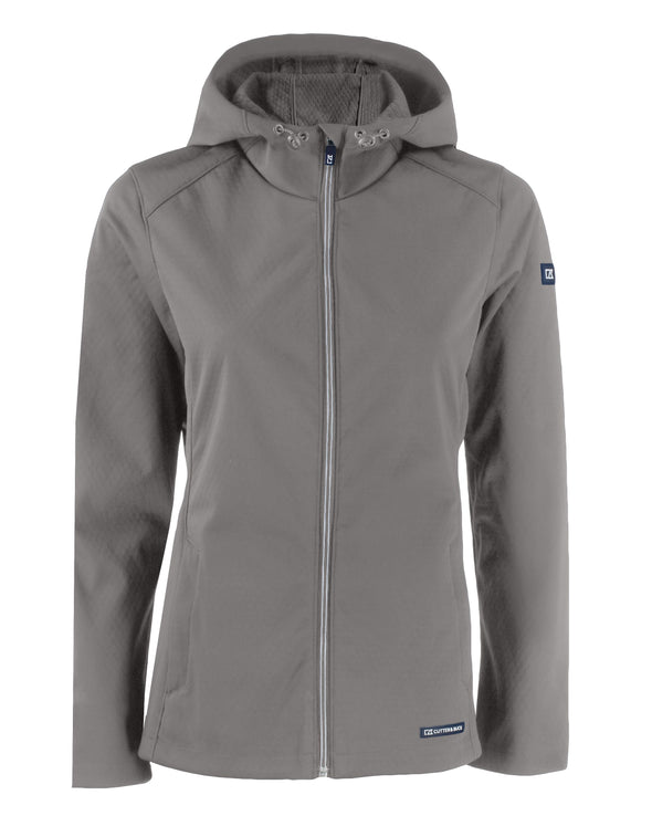 JA Evoke Eco Softshell Recycled Full Zip Womens Jacket