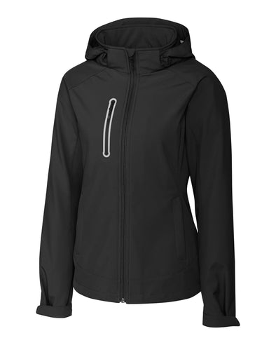 Apple Knoll Milford Waterproof Softshell Full Zip Hooded Womens Jacket