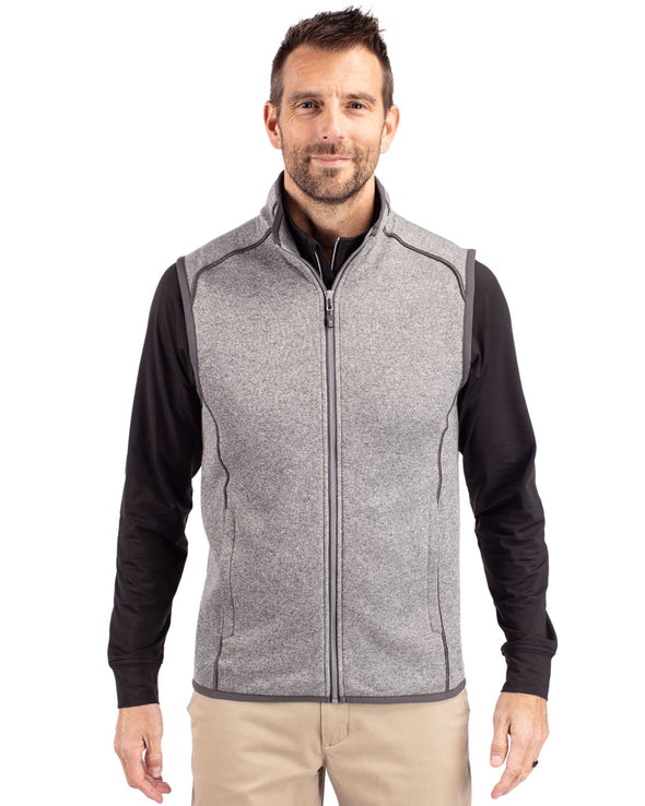 Apple Knoll Mainsail Sweater-Knit Mens Full Zip Vest