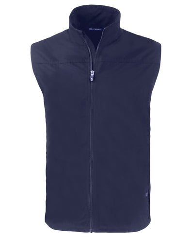 JA Cutter & Buck Charter Eco Recycled Mens Full-Zip Vest - Lightweight