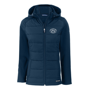 BBF Evoke Hybrid Eco Softshell Recycled Full Zip Womens Hooded Jacket
