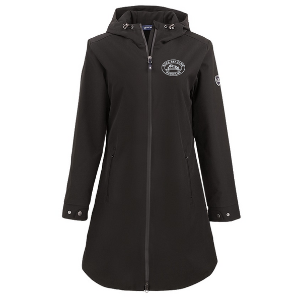*NEW* BBF Cutter & Buck Camano Everyday Stretch Recycled Womens Water Resistant Jacket