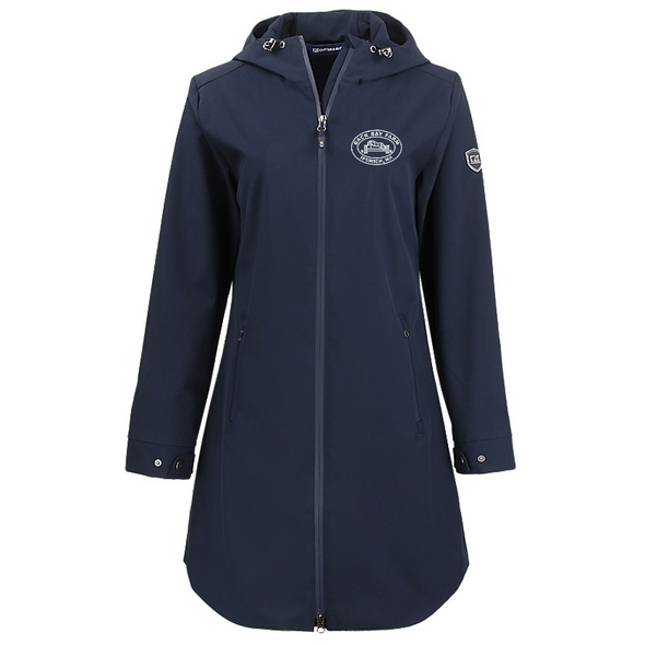 *NEW* BBF Cutter & Buck Camano Everyday Stretch Recycled Womens Water Resistant Jacket