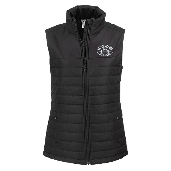 *NEW* BBF Clique Elevation Eco Full Zip Womens Puffer Vest
