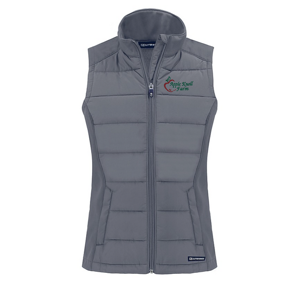 Apple Knoll Evoke Hybrid Eco Softshell Recycled Womens Full Zip Vest