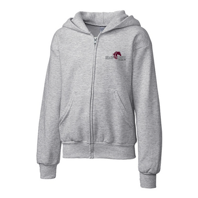 Shady Grove Clique Basics Youth Flc Full Zip Hoodie