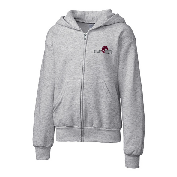 Shady Grove Clique Basics Youth Flc Full Zip Hoodie