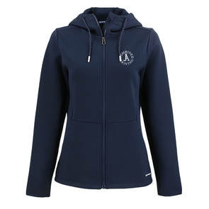 *NEW* JA Cutter & Buck Roam Epic Comfort Recycled Womens Full Zip Hooded Jacket