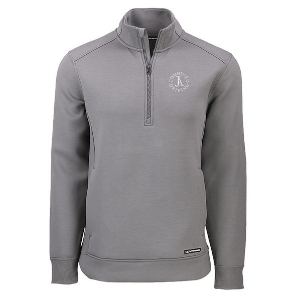 *NEW* JA Cutter & Buck Roam Eco Recycled Quarter Zip Mens Pullover