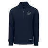 *NEW* JA Cutter & Buck Roam Eco Recycled Quarter Zip Mens Pullover