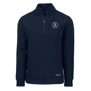 *NEW* JA Cutter & Buck Roam Eco Recycled Quarter Zip Mens Pullover