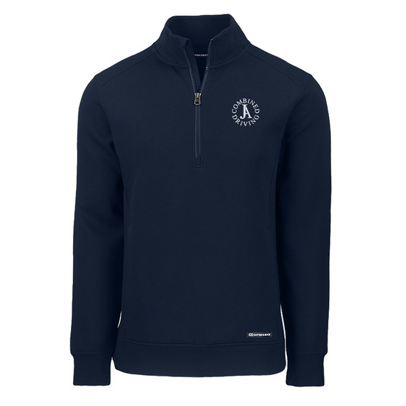 *NEW* JA Cutter & Buck Roam Eco Recycled Quarter Zip Mens Pullover