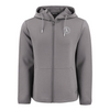 *NEW* JA Cutter & Buck Roam Epic Comfort Recycled Mens Full Zip Hooded Jacket