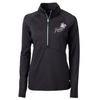 HDS Cutter & Buck Adapt Eco Knit Stretch Recycled Womens Half Zip Pullover