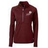 HDS Cutter & Buck Adapt Eco Knit Stretch Recycled Womens Half Zip Pullover