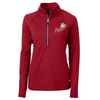 HDS Cutter & Buck Adapt Eco Knit Stretch Recycled Womens Half Zip Pullover
