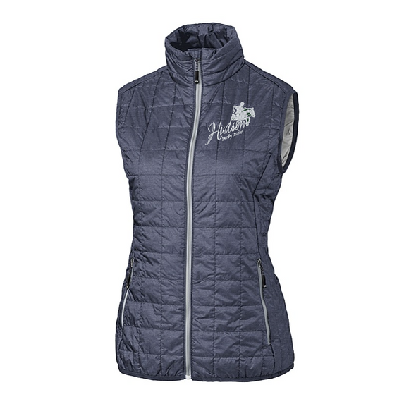 HDS Cutter & Buck Rainier PrimaLoft® Womens Eco Insulated Full Zip Puffer Vest