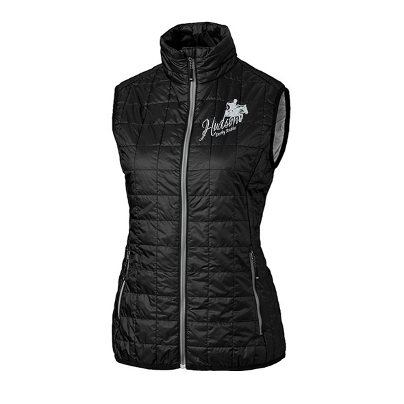 HDS Cutter & Buck Rainier PrimaLoft® Womens Eco Insulated Full Zip Puffer Vest