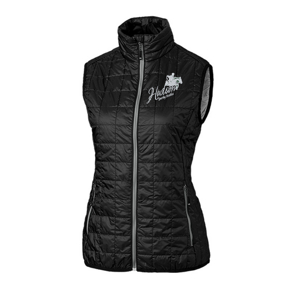 HDS Cutter & Buck Rainier PrimaLoft® Womens Eco Insulated Full Zip Puffer Vest