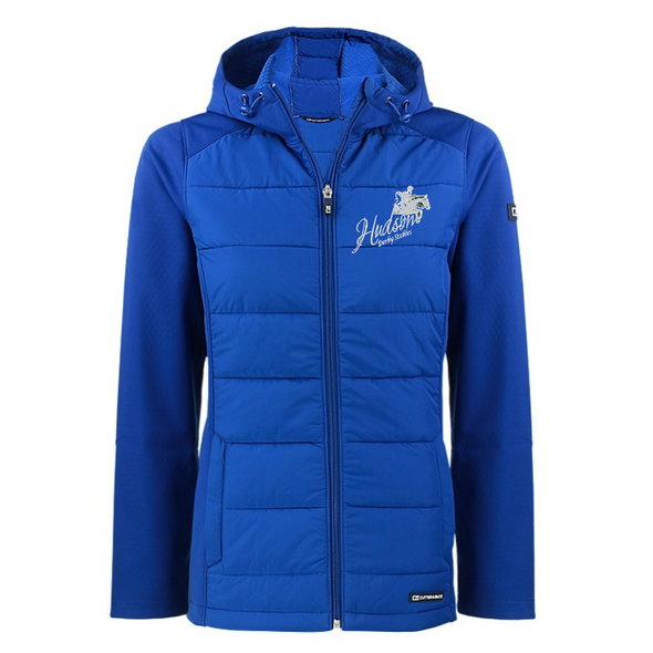 HDS Evoke Hybrid Eco Softshell Recycled Full Zip Womens Hooded Jacket