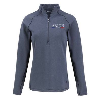 Cutter & Buck Peshastin Fleece Recycled Womens Half Zip Pullover