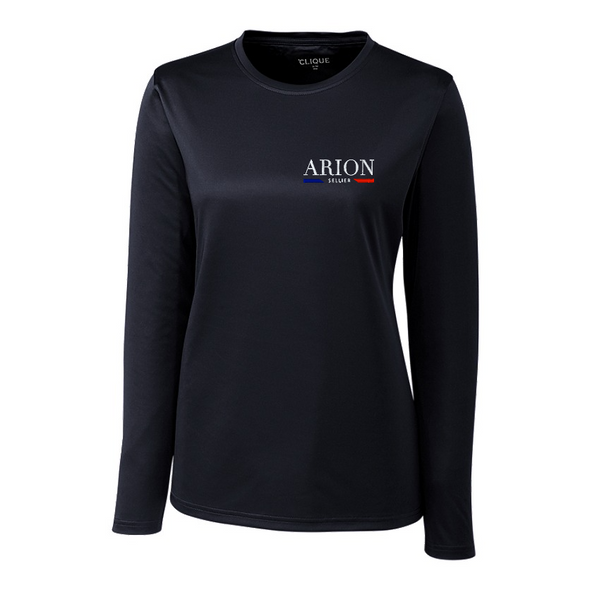 Clique Spin Eco Womens Performance Long Sleeve Tee Shirt