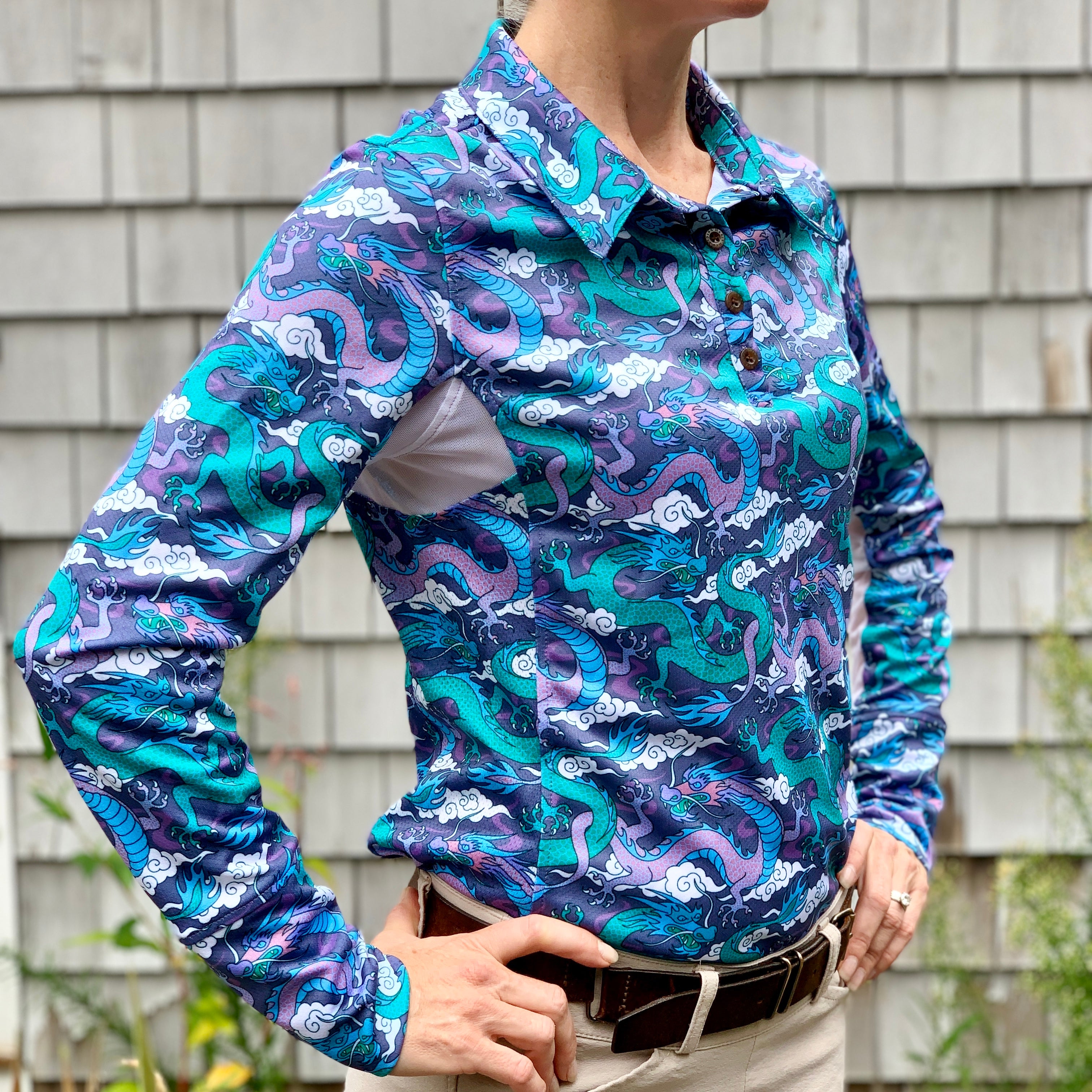 Equestrian Clothing - Sun Shirts for Women - Polo Shirts for Women – Her  Riding Habit